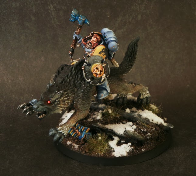 Finished! Wolf Lord on Thunderwolf Wargaming Hub