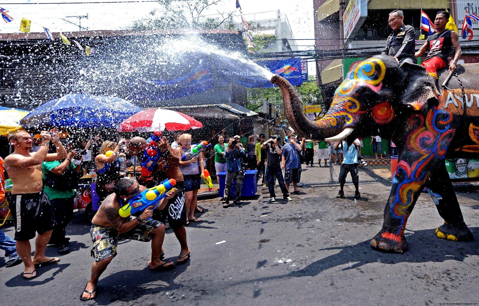Songkran Water Festival Songkran Water Festival