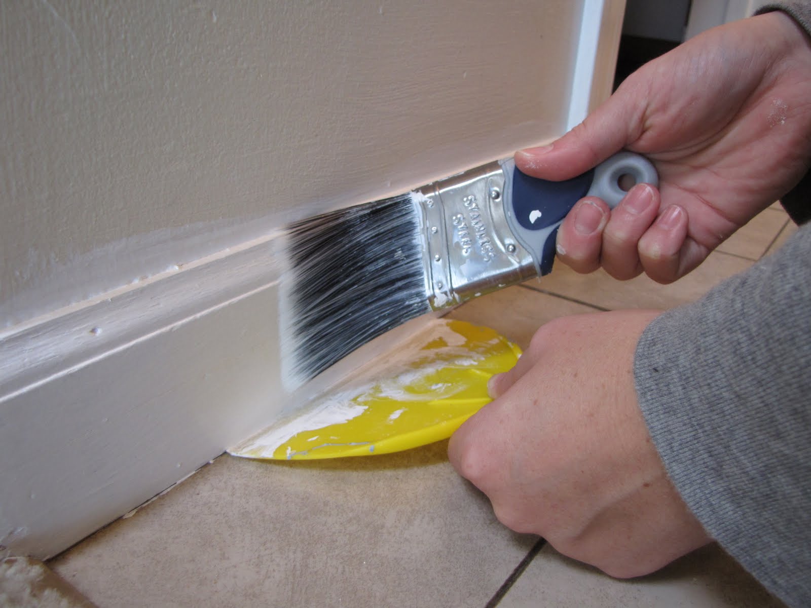 Hems and Haws Painting Trim Slow but worth it