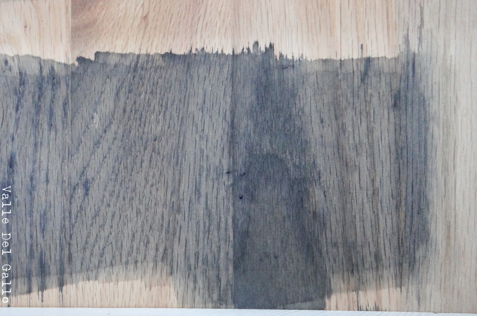 Te muestro a detalle como aplicar la tinta para madera color gris 