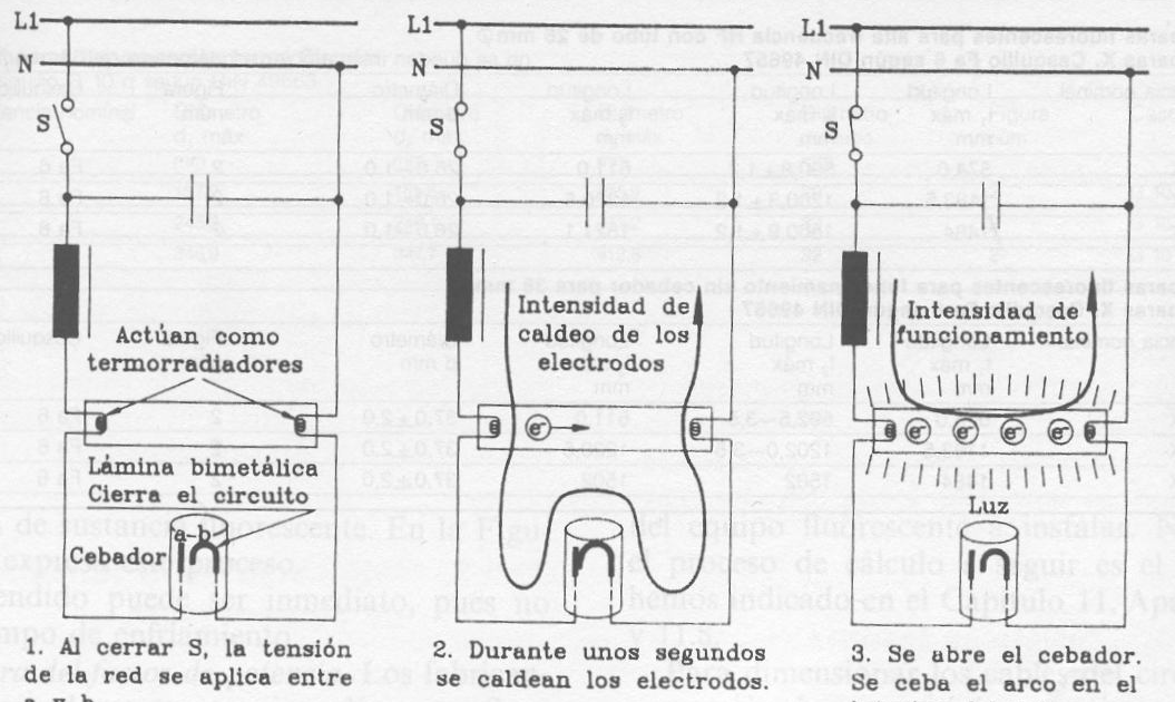 Electricidad Práctica Lámparas Fluorescentes