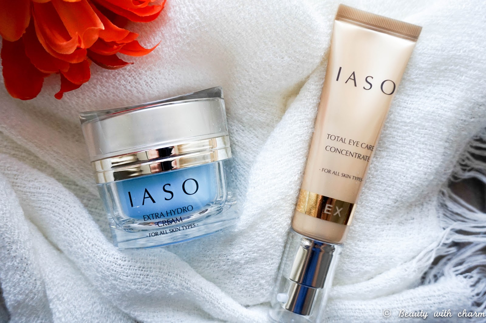 IASO Korean Skincare IASO Korean Skincare, IASO Extra Hydro Cream, IASO Total Eye Care Concentrate Ex