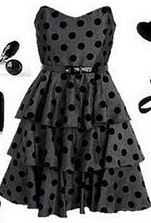 vestido social para adolescente