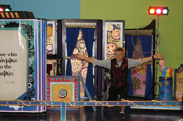 Magic show at CNE Canadian National Exhibition Toronto Canada