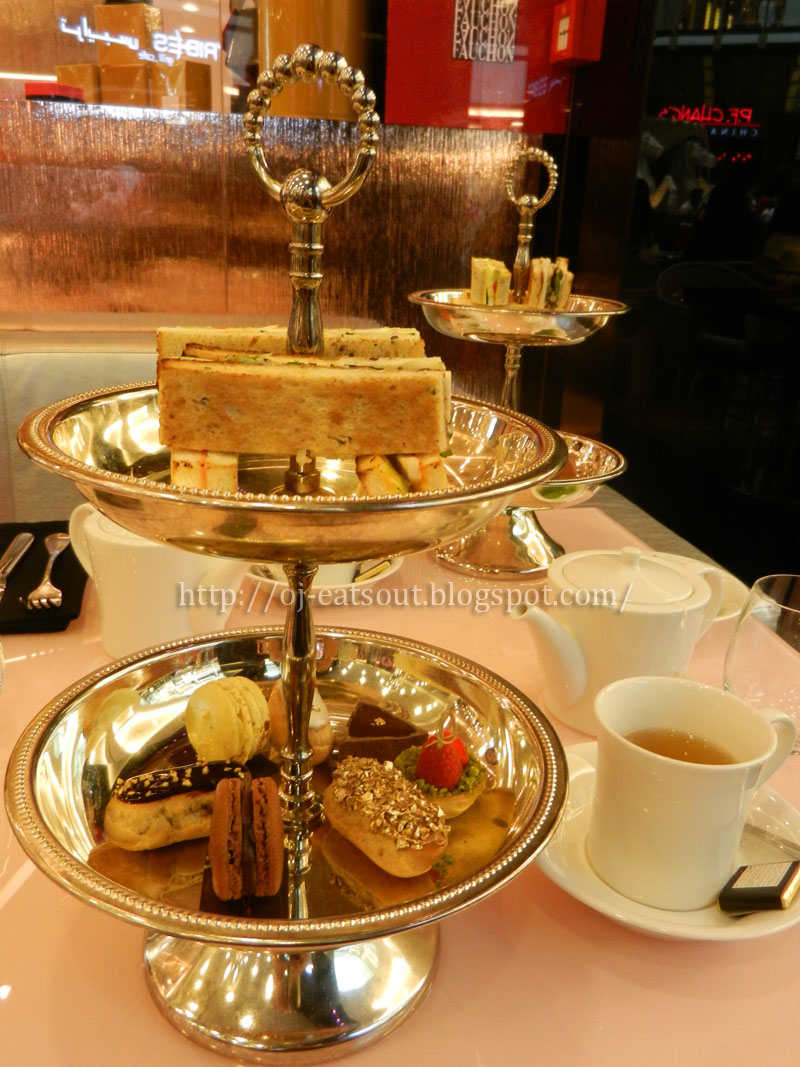 Oj eats out Afternoon tea at Fauchon