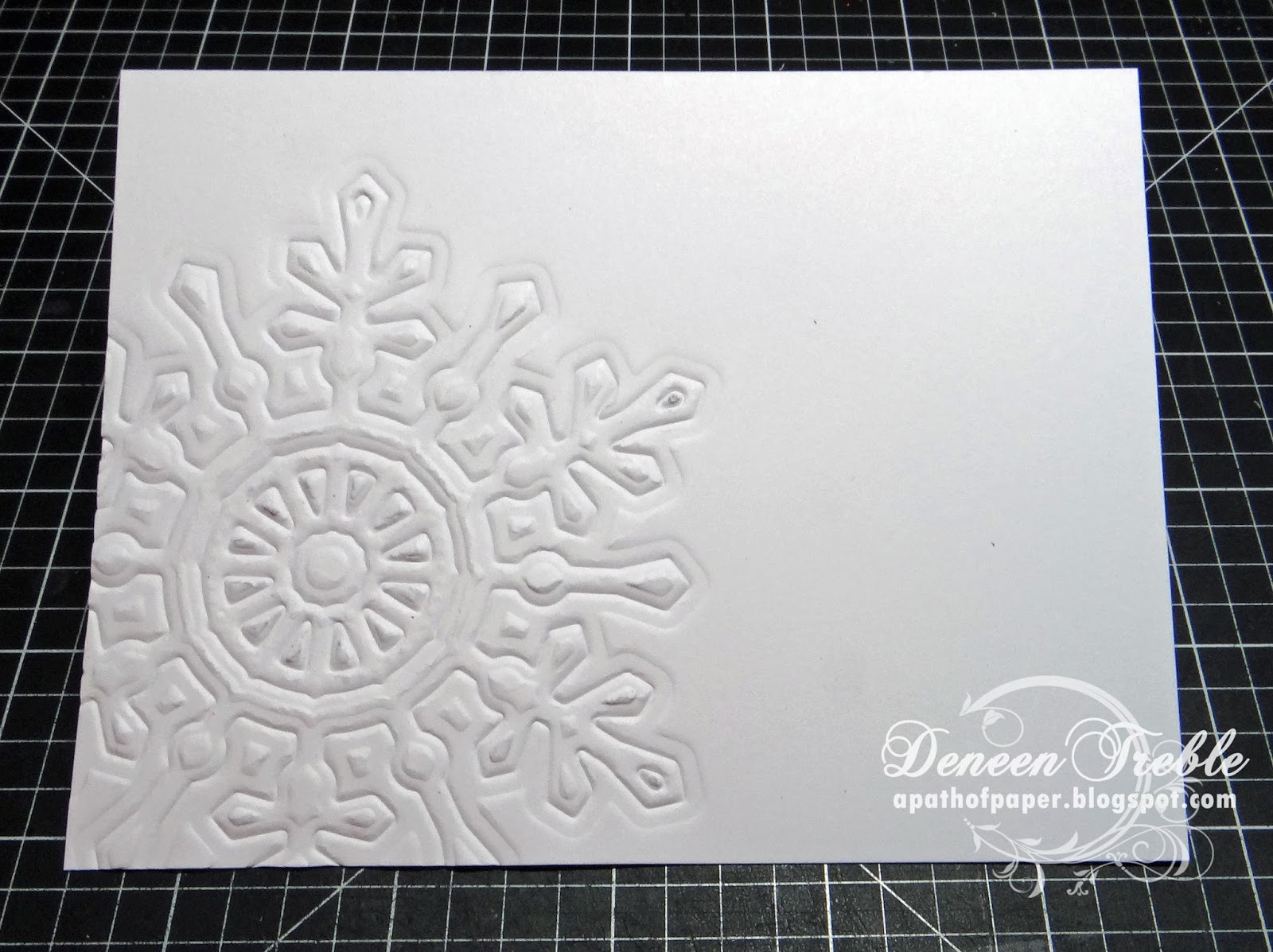 A Path of Paper: Inspired Stamps: Embossing Techniques using the