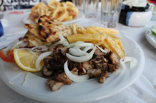 cucina greca creta gyros cipolla patatine pita