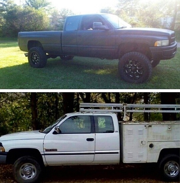 Before and after 1996 Dodge