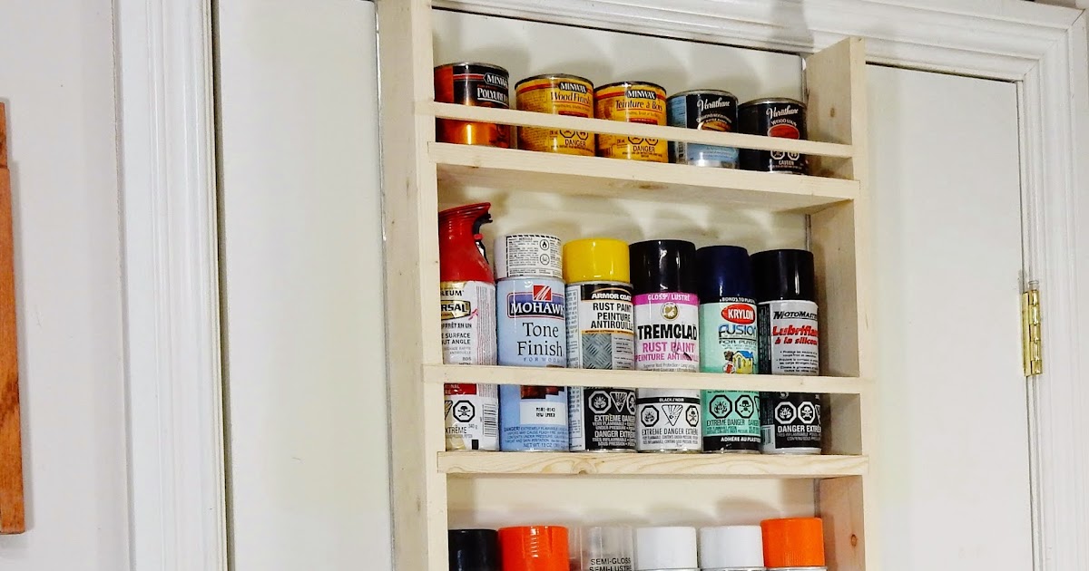 Jax Design Spray can rack