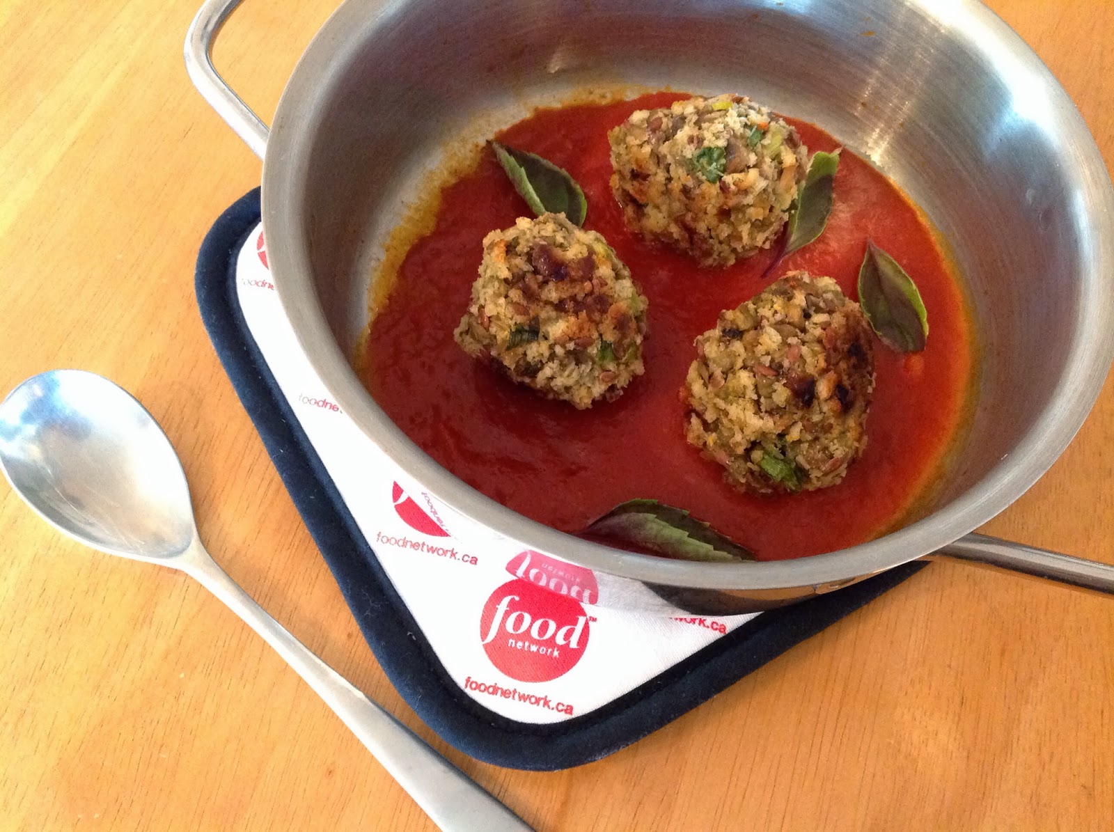 delish in a dish Eggplantcent "Meat"balls