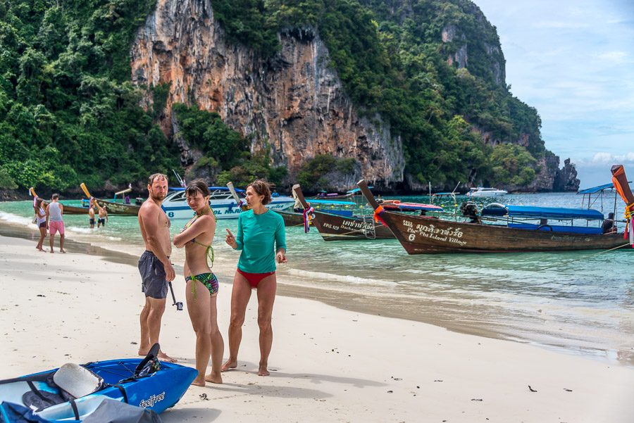 Around the island of Phi Phi