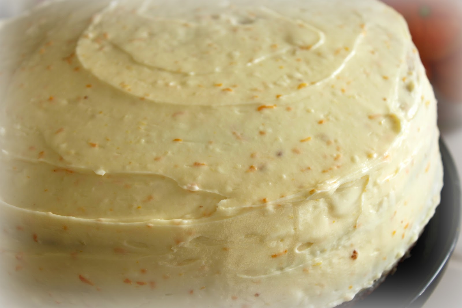 orange cake deen paula recipe mandarin cream fresh cheese frosting put pulled fridge lucky pig