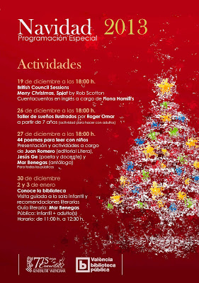 44 poemas para leer con niños y navidades en la Biblioteca Pública de Valencia