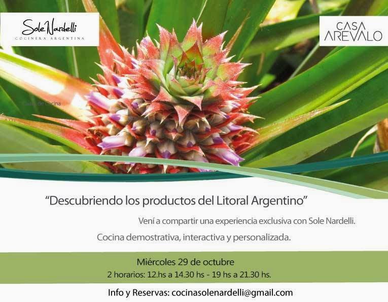 Clases de cocina por Soledad Nardelli