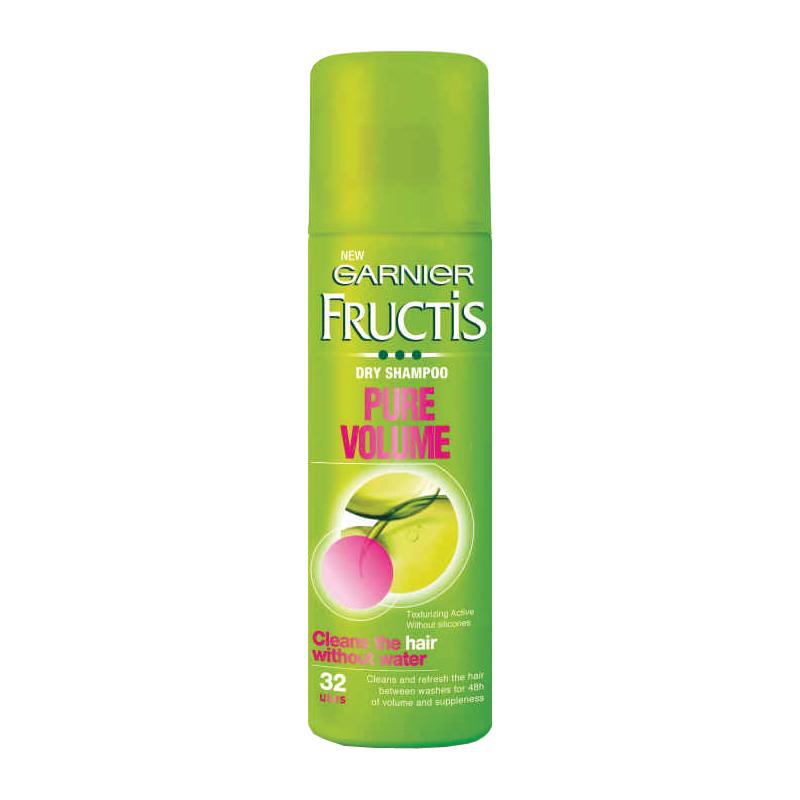 Peace. Love. Lipgloss. Garnier Fructis Pure Volume Dry Shampoo
