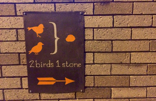 2 Birds, 1 Stone