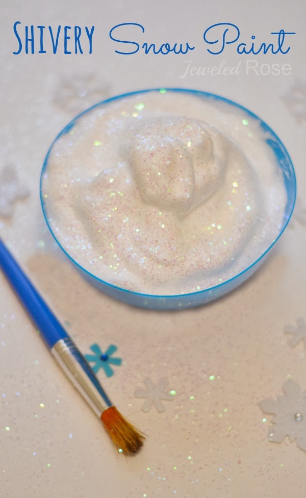 Shivery Snow Paint Recipe, Growing A Jeweled Rose