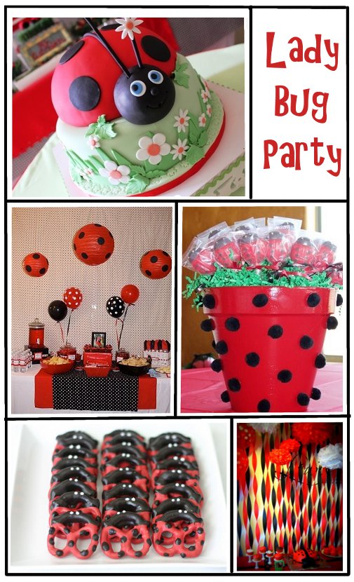 Everyday Art Ladybug Birthday Party Inspiration