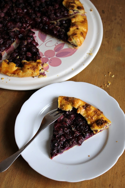 Blaubeer-Galette