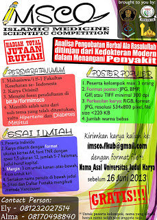 Info Islamic Medicine Scientific Motivation 2013