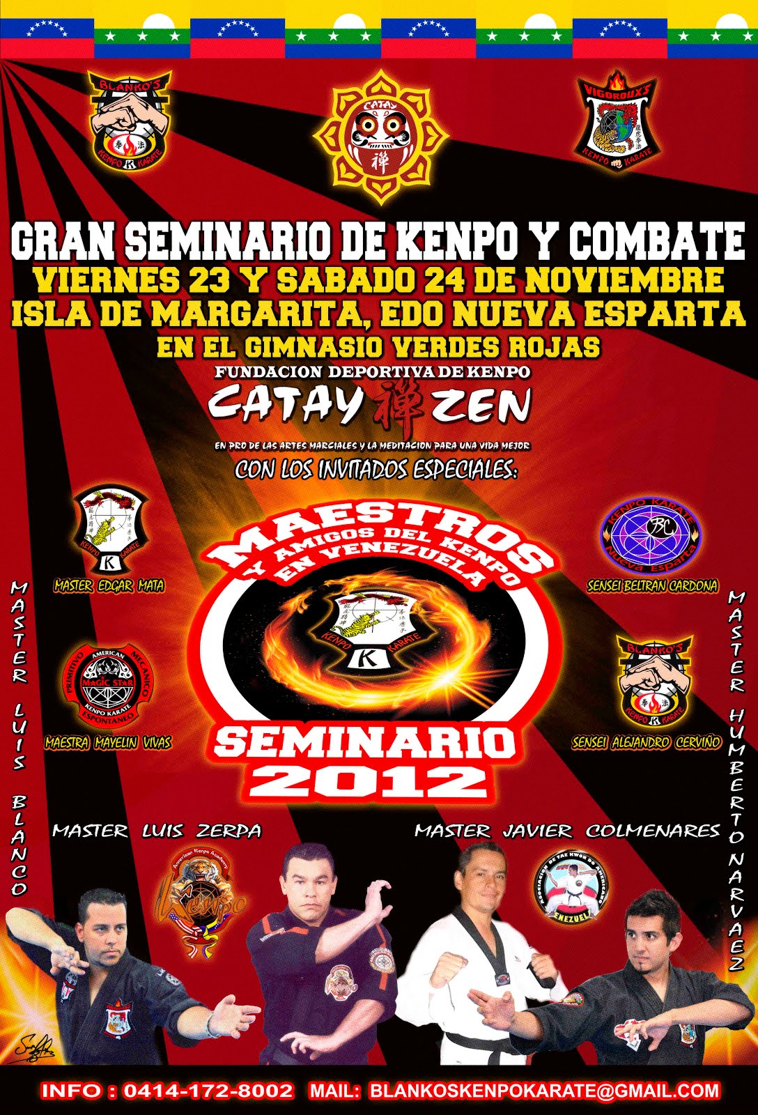 GRAN SEMINARIO DE KENPO Y COMBATE