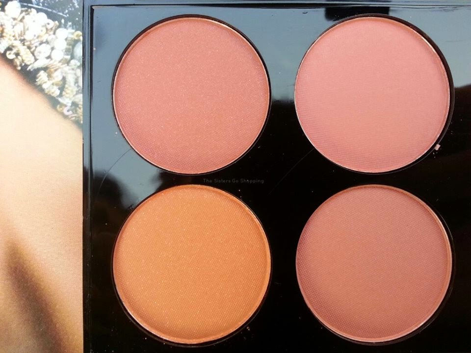 MAKEUP REVOLUTION ULTRA BLUSH PALETTE HOT SPICE REVIEW, SWATCHES