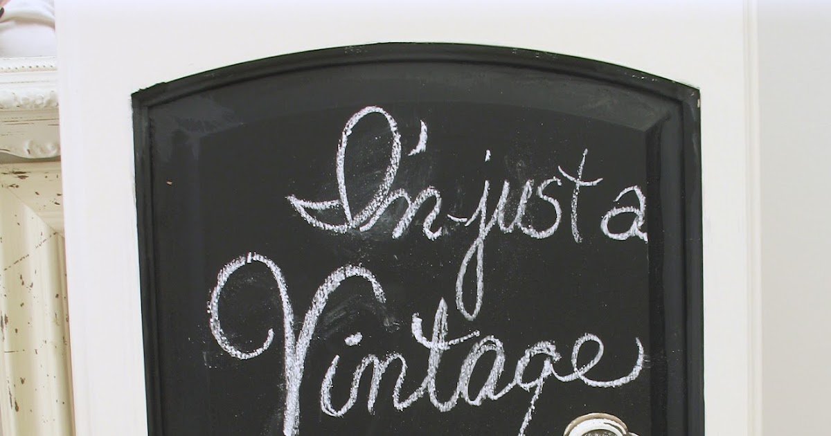 Sissie's Shabby Cottage Chalkboard and wire baskets