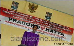 Pensiunan TNI-Polri Deklarasikan Dukung Prabowo-Hatta
