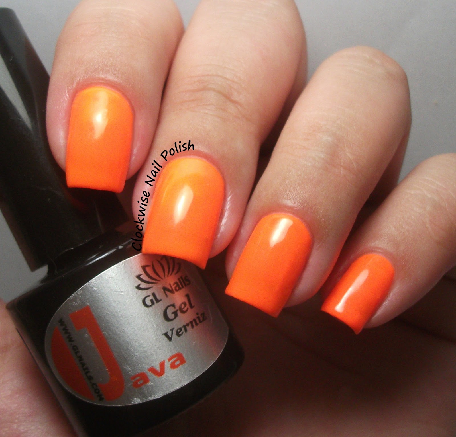 The Clockwise Nail Polish GL Nails Um Presente Para a Vida Gel Polish