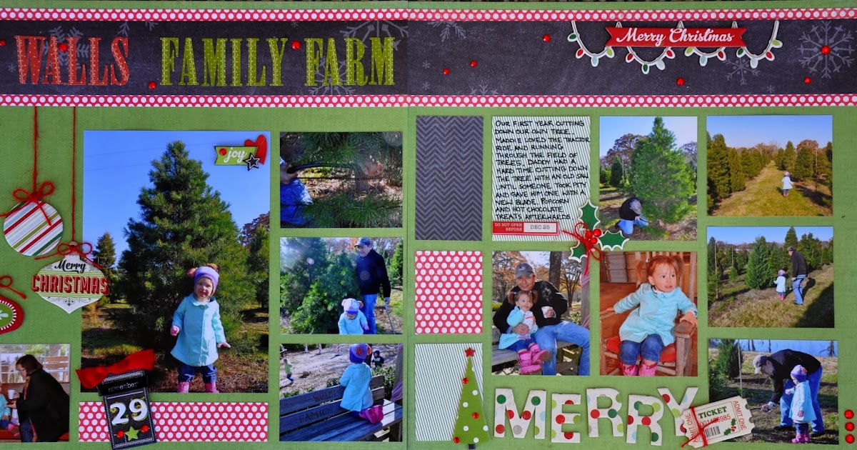 Scraplifter Designs PROJECT Life 365 Walls Family Farm New Layout
