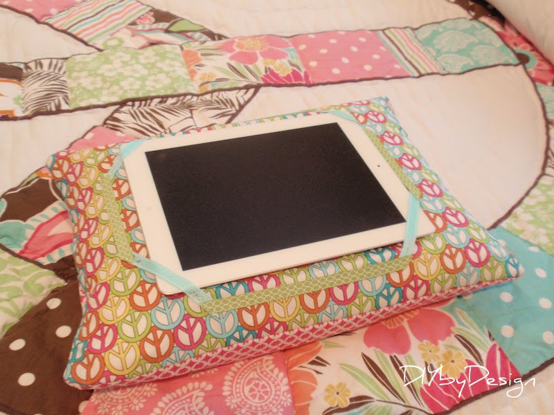 DIY by Design iPad Pillow Tutorial
