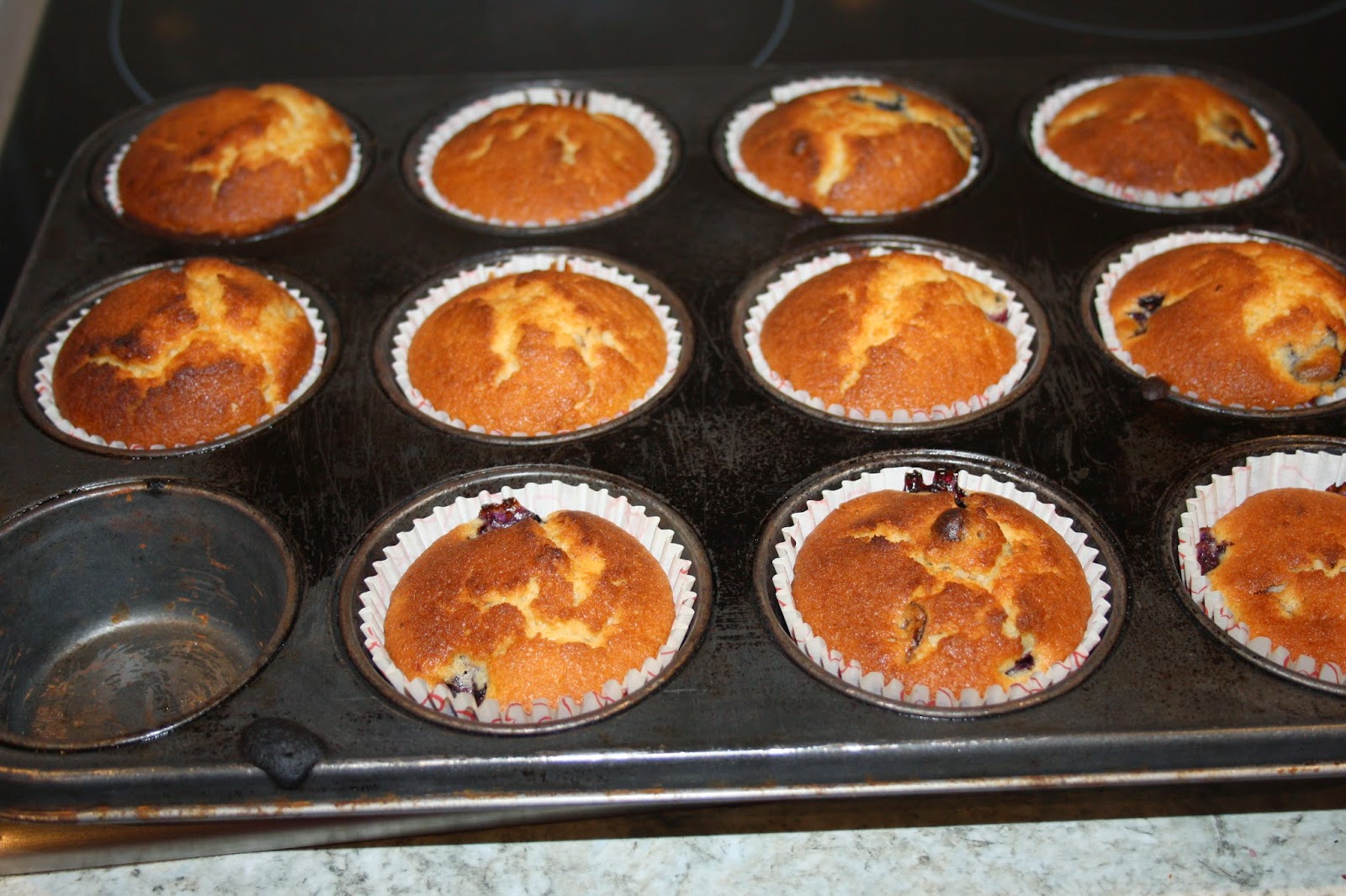 Caroline Makes.... Queen Cakes / Blueberry Muffins