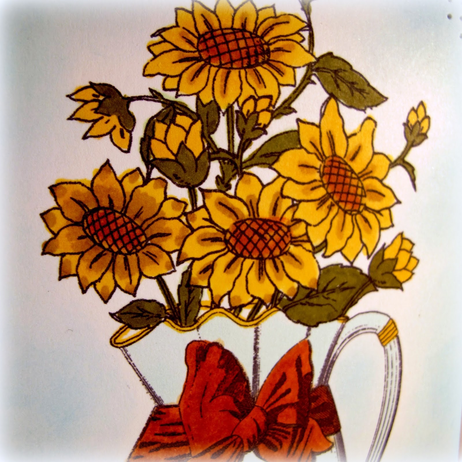 Dar's Crafty Creations Sunflower Time of Year!