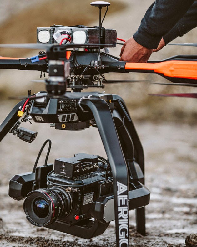 4K 영상을 초당 1000프레임으로 찍는 드론 Phantom Flex4K