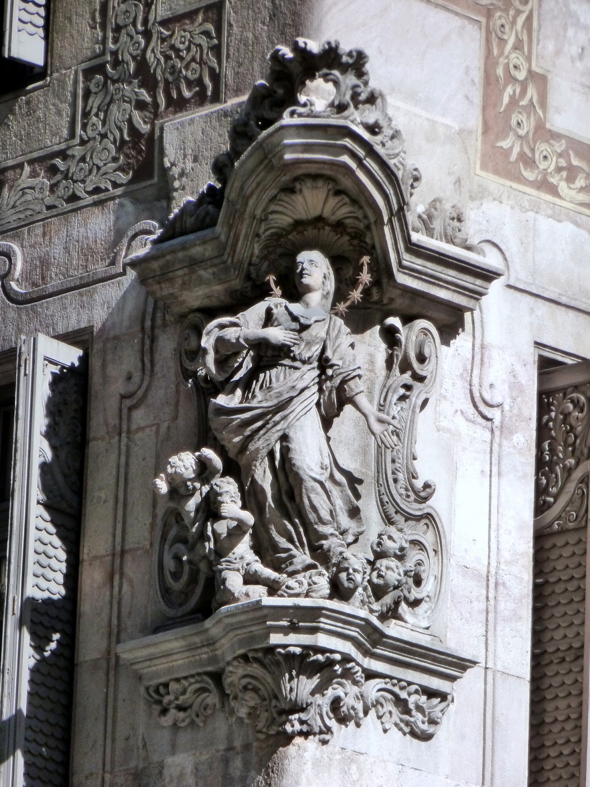 Imágenes en nuestras calles Inmaculada de la Casa del 