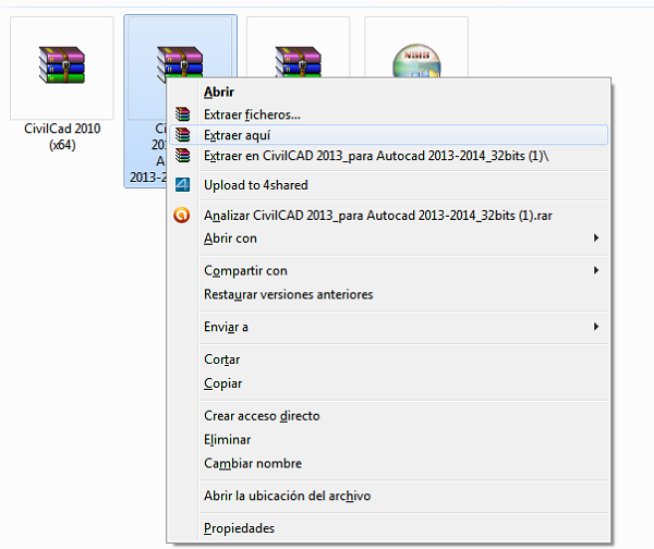 descargar civilcad para autocad 2013 32 bits full