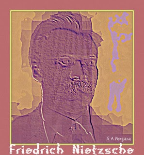 Friedrich Nietzsche, nato a Rocken nel 1844 - deceduto a Weimar nel 1900.