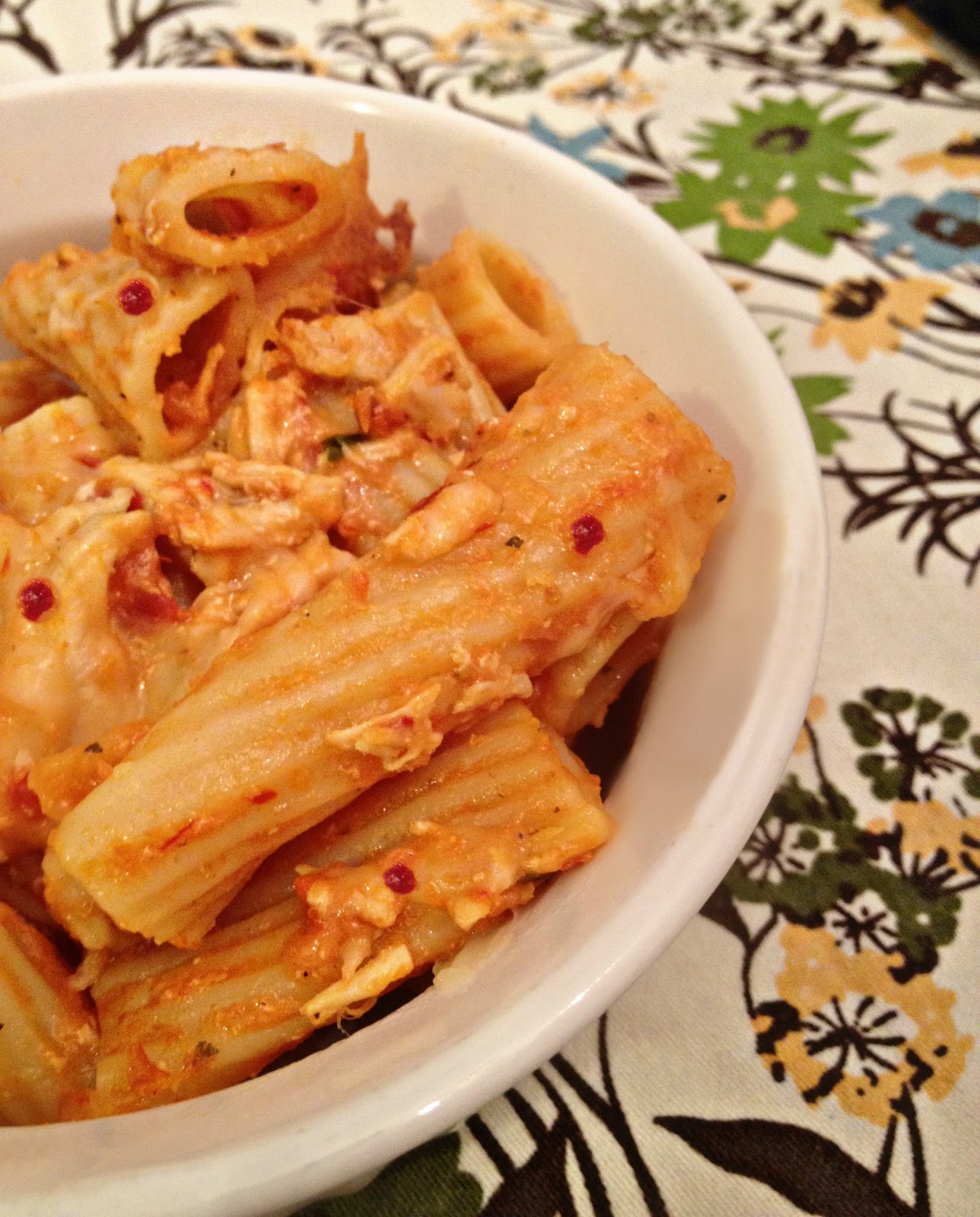 Mr. & Mrs. Hunt Spicy Chicken Rigatoni