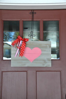 Building Our Hive: Valentine's Door Decoration