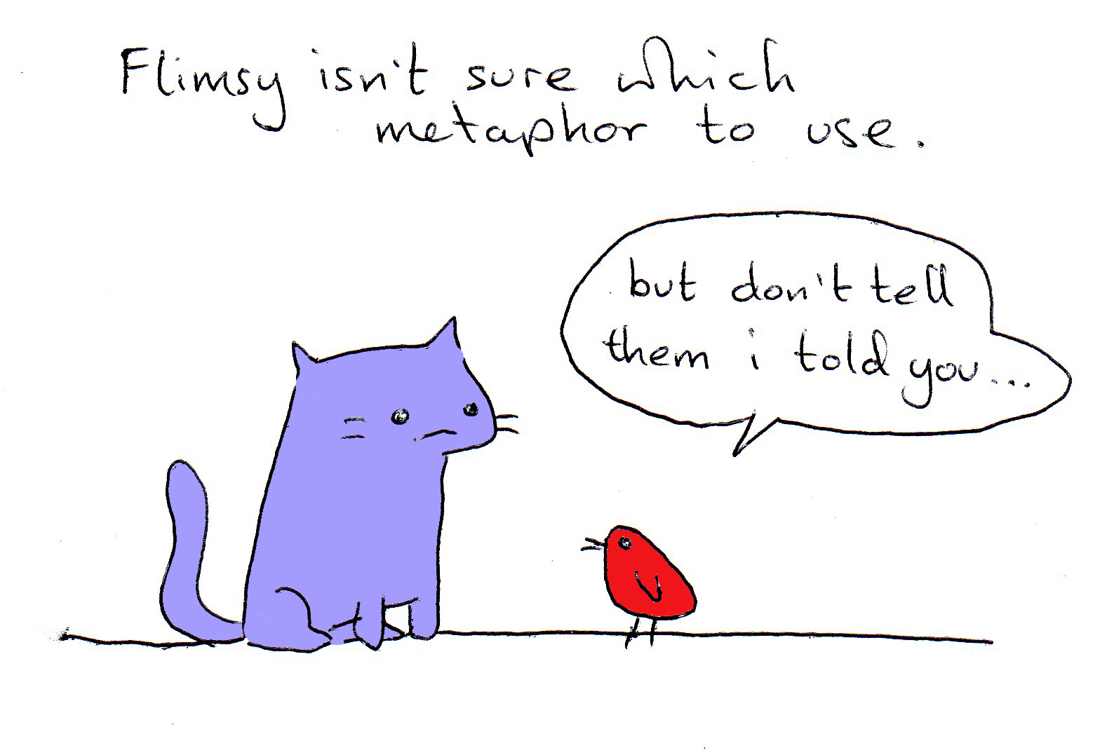 Flimsy the Kitten Metaphor