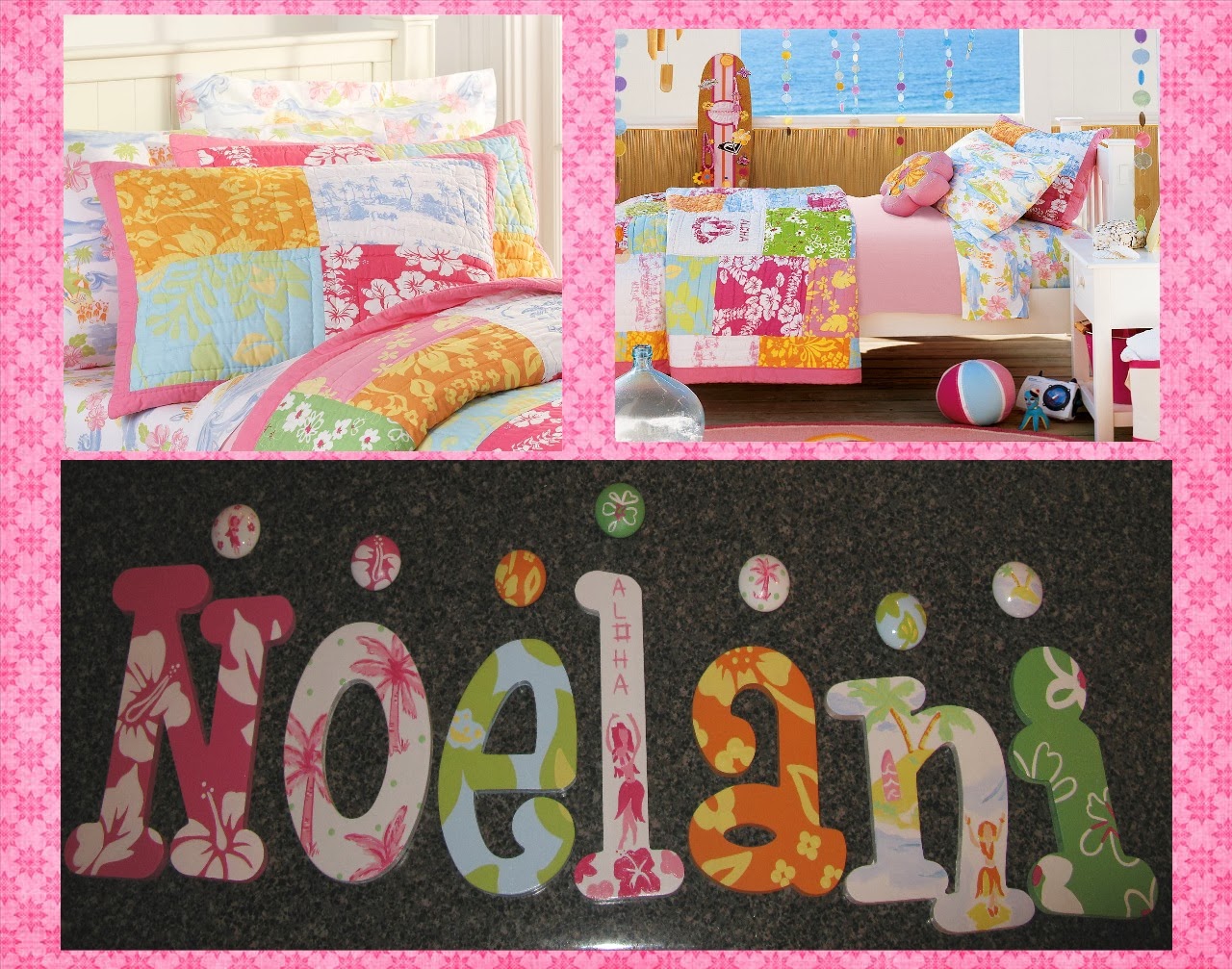 The Funky Letter Boutique Popular Pottery Barn Kids Girls Bedding