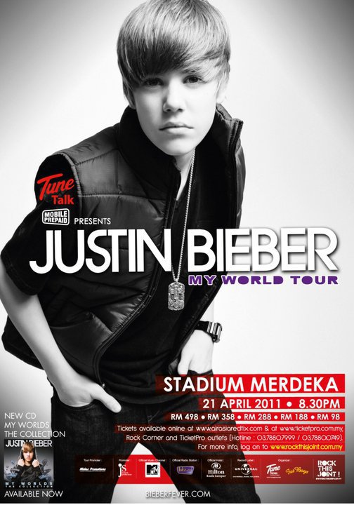 concert justin bieber in kl. Concert Live Justin Bieber