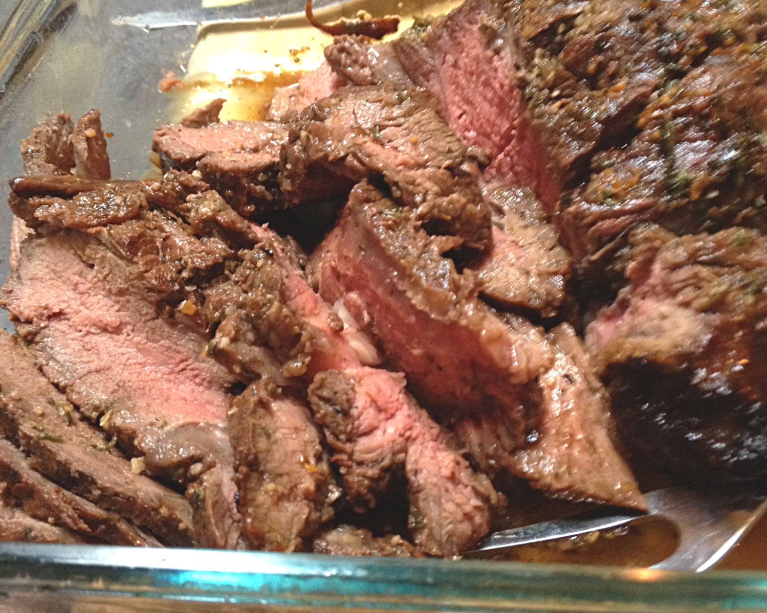 Grilled Marinated Roast Beef Drick's Rambling Cafe