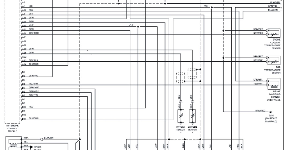 1996 Audi A6 Engine Performance Circuits Wiring Diagrams part 1