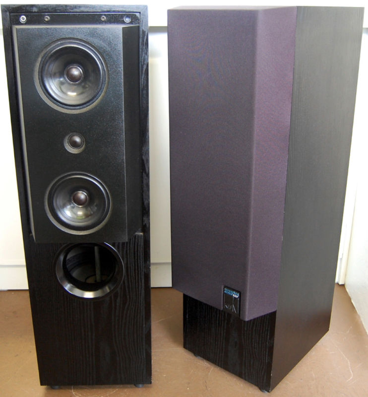 Rewind Audio KEF Reference 104/2 Floor Standing Speakers BLACK