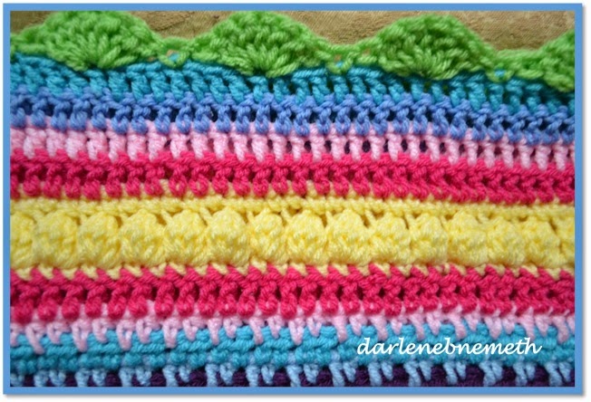 Let It Shine: Crocheted Stitch Sampler Blanket