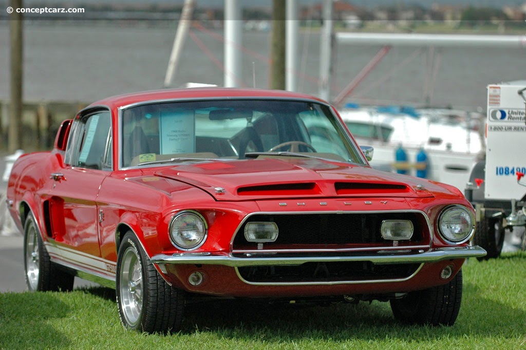 1968 Red Shelby Mustang