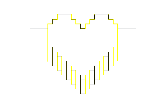 Popular DIY Crafts Blog: How to Make a Pixel Heart Pop up Card
