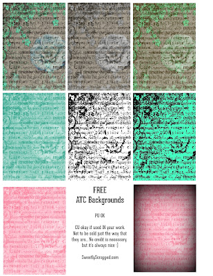 ATC Card Totally free Printables - Sweetly Sped s Free of charge photo regarding Free Printable Backgrounds referred to as ATC Card Absolutely free Printables - Sweetly Sped s Totally free