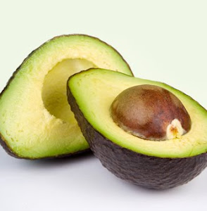 an avocado